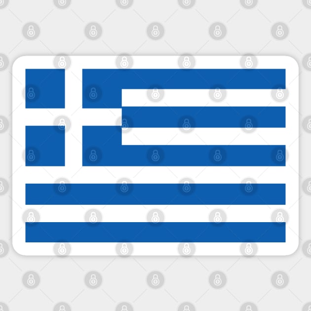 Flag of Greece Sticker by COUNTRY FLAGS